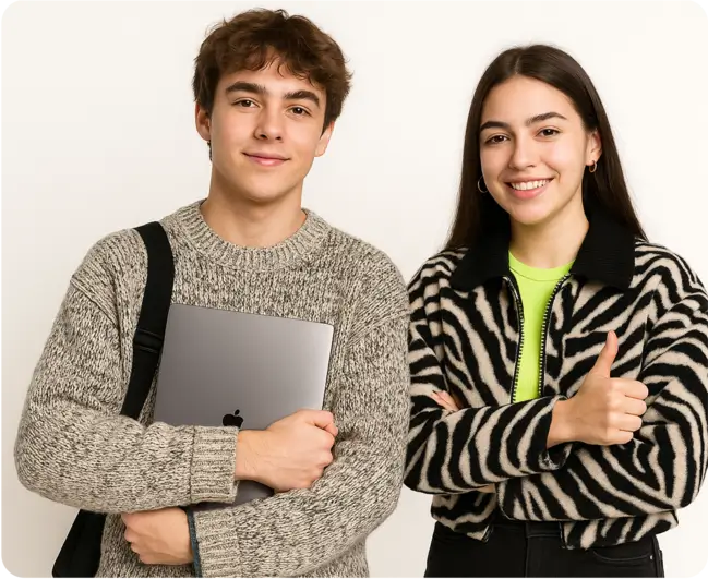 Ученики за компьютером